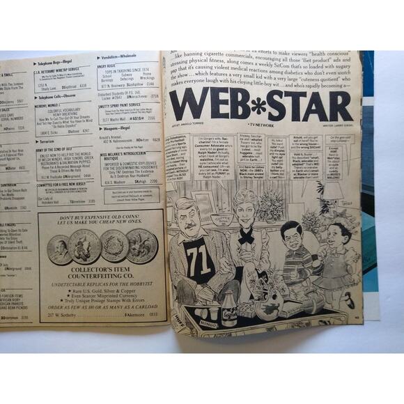 MAD Magazine Dec 1984 Issue No 251 Michael Jackson Webster Star Trek Parody - Picture 5 of 7